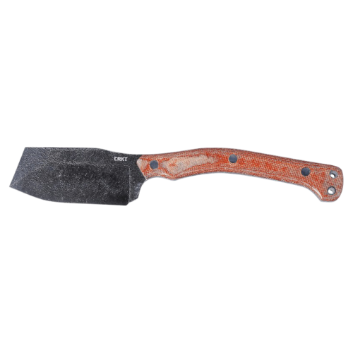 RAZEL NAX KNIFE - BROWN, CHISEL BLADE, PLAIN EDGE, 4.29" BLADE