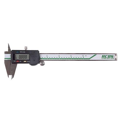 RCBS Electronic Digital Caliper 0-6" Multi-Caliber Stainless Steel RCBS Electronic Digital Caliper 0-6" Multi-Caliber Stainless Steel