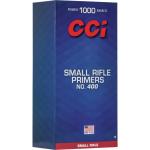 CCI 0013 Standard Rifle No. 400 Small Rifle Primer 100 Per Box 10 Boxes Per Case Total 1000
