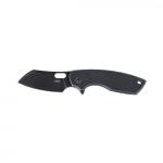 PILAR LARGE KNIFE - BLACK, DROP POINT, PLAIN EDGE, 2.67" BLADE