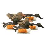 Higdon Outdoors 16034 Battleship Oversized Mallards Species Multi Color Foam Filled Features Flocked