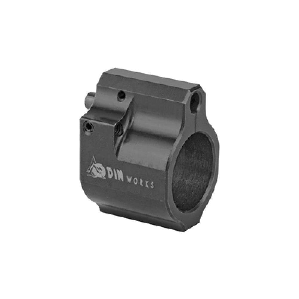 Odin Works, Adjustable Low Profile Gas Block, .750 Diameter, Blac Odin Works, Adjustable Low Profile Gas Block, .750 Diameter, Blac