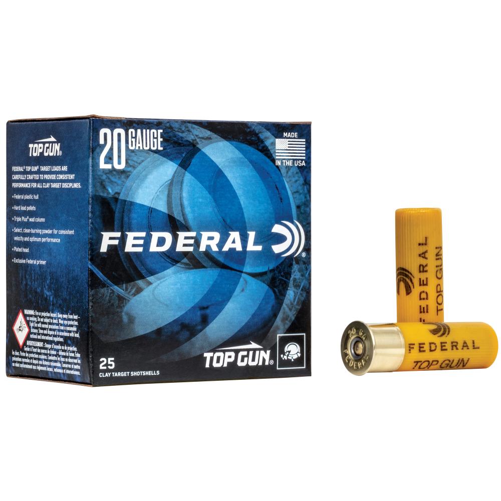 FEDERAL TGTL 20GA 2-3/4IN 1210VEL 7/8OZ #7.5 SHOT