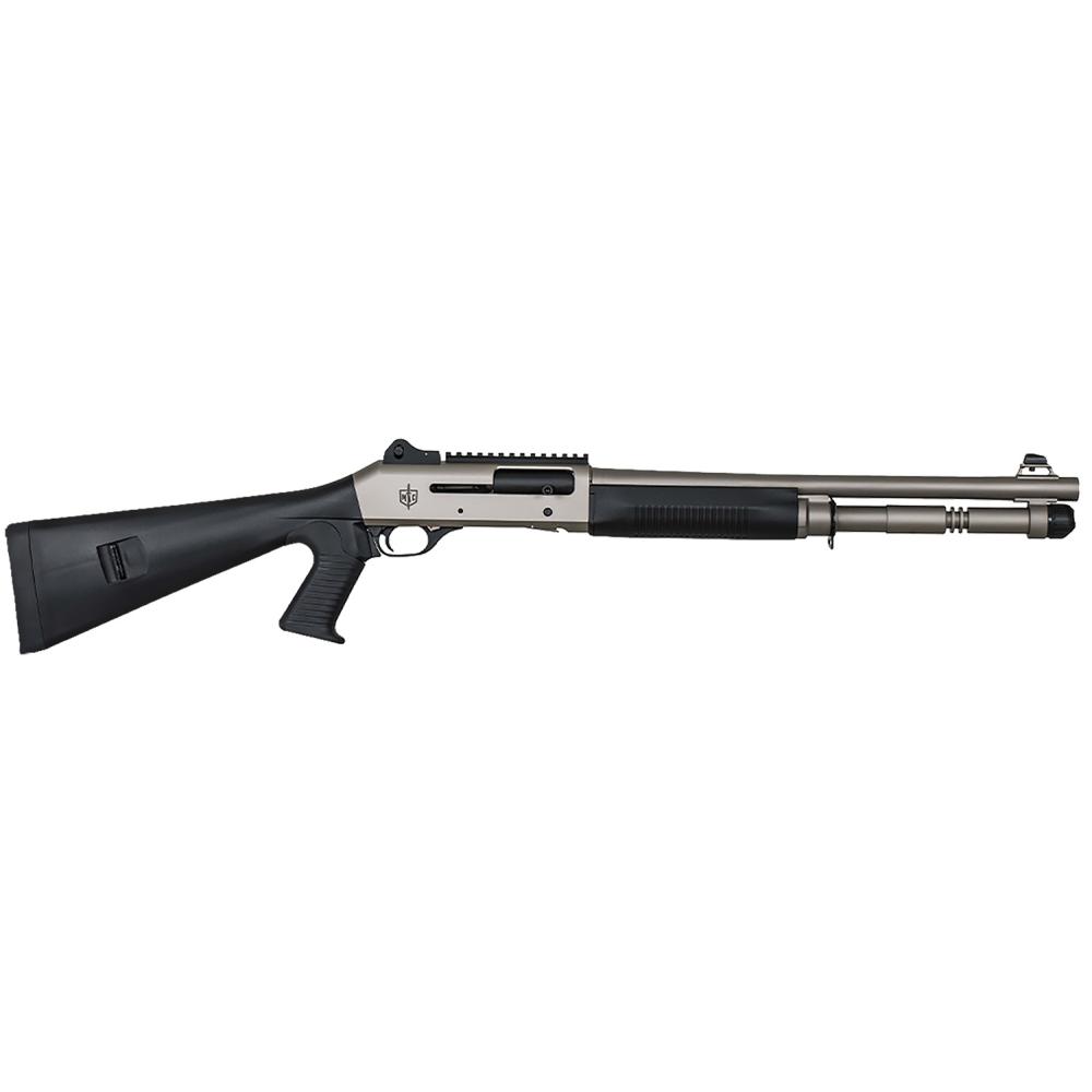 MAC 1014 Marine 12 Gauge 3" 5+1 18.50", Electroless Nickel Barrel/Rec, Synthetic Furniture, MAC 1014 Marine 12 Gauge 3" 5+1 18.50", Electroless Nickel Barrel/Rec, Synthetic Furniture,