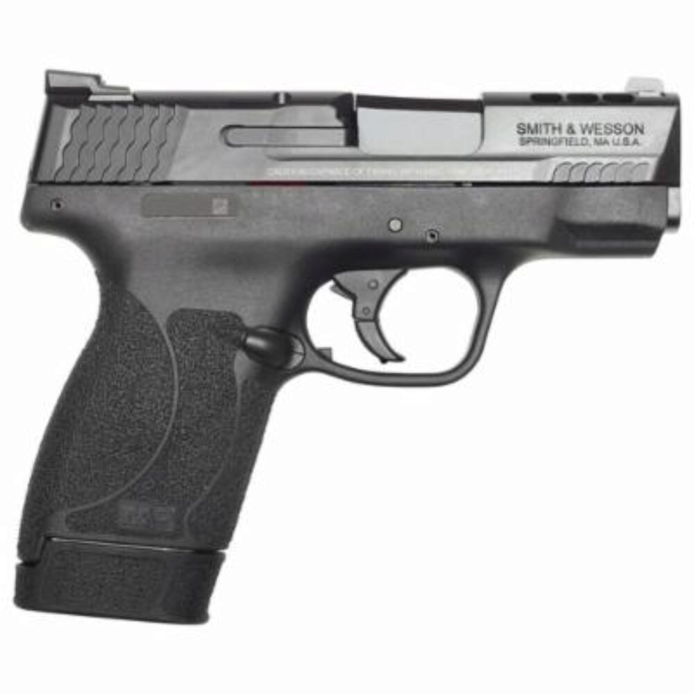 Smith & Wesson 12474 Performance Center M&P Shield M2.0 45 ACP 3.30 6+1 Black Black Armornite Stainless Steel Slide Black Polymer Grip (No Manual) Smith & Wesson 12474 Performance Center M&P Shield M2.0 45 ACP 3.30 6+1 Black Black Armornite Stainless Steel Slide Black Polymer Grip (No Manual)