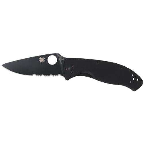 Spyderco, Tenacious, Folding Knife, 3.39" Blade, Combo Edge