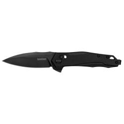 Kershaw, Monitor, Folding Knife, Flipper Assisted Opening, Plain Edge