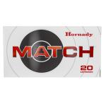 Hornady Match 22Creedmoor 80gr ELDM