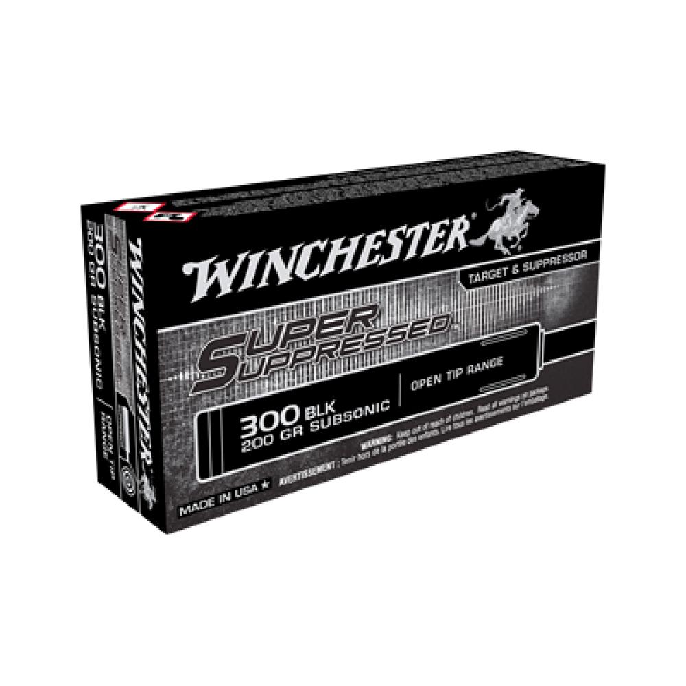 Winchester Ammunition, Super Suppressed, 300 Blackout, 200 Grain