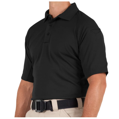 FIRST TACTICAL - PERFORMANCE,POLO S/S SHIRT - BLACK