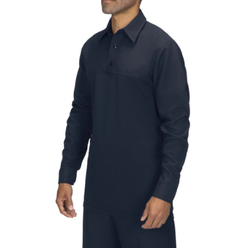 (8371) BLAUER L/S POLYESTER ARMORSKIN BASE SHIRT