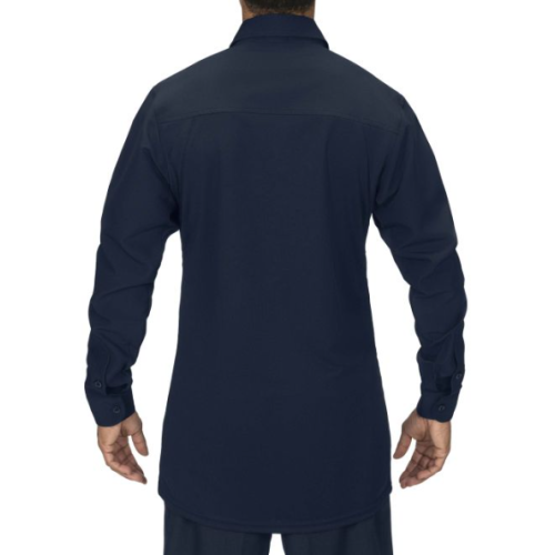 (8371) BLAUER L/S POLYESTER ARMORSKIN BASE SHIRT