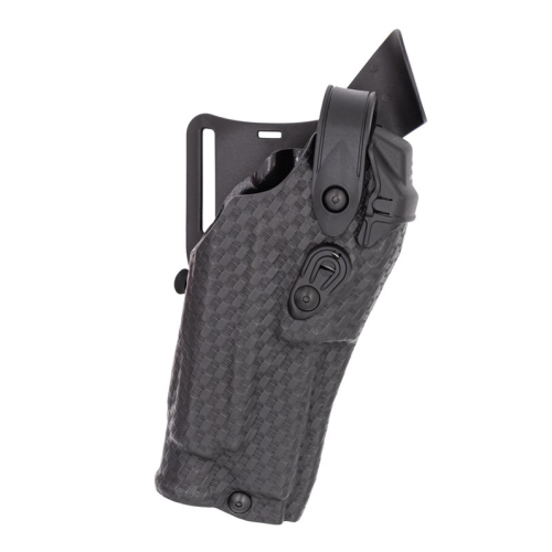 SAFARILAND 6360RDS MID RIDE DUTY HOLSTER LEVEL III GLOCK 19MOS W/ TLR 7/7A/7X/FLEX (STX BASKETWEAVE) (LH)