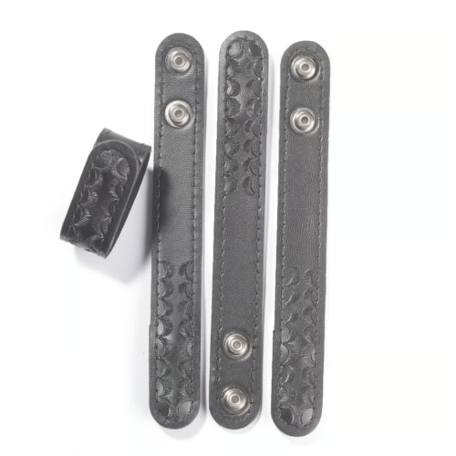 (62) SAFARILAND HIDDEN SNAP BELT KEEPERS (4 PACK) 