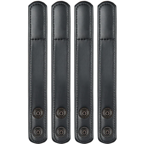 (62) SAFARILAND HIDDEN SNAP BELT KEEPERS (4 PACK) 
