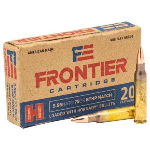 HORNADY FRONTIER AMMUNITION,5.56 55GR 20RND  *LE AGENCY PURCHASE ONLY* *CONTACT FOR DEPARTMENT PRICING*