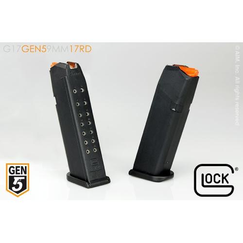 GLOCK MAGAZINE G17 GEN 5 17RD,17ROUND MAGAZINE 9MM *AGENCY ONLY PRICING*