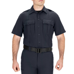 BLAUER  S/S SUPERSHIRT NAVY,SIZE 2XL REG