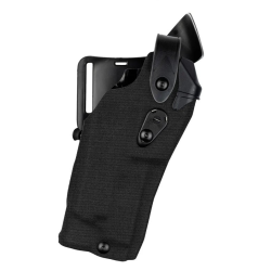 SAFARILAND 6360RDS MID RIDE DUTY HOLSTER LEVEL III GLOCK 19MOS W/ TLR 7/7A/7X/FLEX (BLACK CONDURA) (LH)