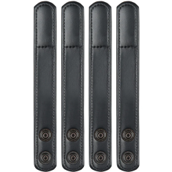 (62) SAFARILAND HIDDEN SNAP BELT KEEPERS (4 PACK)