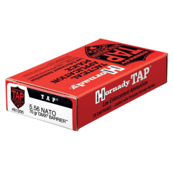 HORNADY TAP BARRIER AMMUNITION 5.56 NATO 70GR GMX 20RD *LE AGENCY PURCHASE ONLY* *CONTACT FOR DEPARTMENT PRICING*