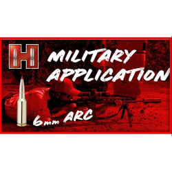 HORNADY TAP AMMUNITION 6MM ARC  106GR GMX 20RD *LE AGENCY PURCHASE ONLY* *CONTACT FOR DEPARTMENT PRICING*