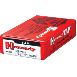 HORNADY TAP URBAN AMMUNITION 308 WIN 110GR 20RD *LE AGENCY PURCHASE ONLY* *CONTACT FOR DEPARTMENT PRICING*