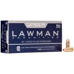 SPEER 9MM LUGER 147 GR TMJ CLEAN-FIRE LAWMAN (1,000 Round Case)  *LE AGENCY PURCHASE ONLY* *CONTACT FOR DEPARTMENT PRICING*