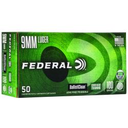 FEDERAL 9MM LUGER 100 GR FRANGIBLE BALLISTIC-CLEAN RHT 1000RNDS  *LE AGENCY PURCHASE ONLY* *CONTACT FOR DEPARTMENT PRICING*