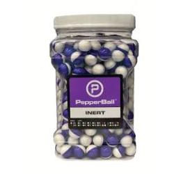 PEPPERBALL INERT POWDER PROJECTILES - 375 CT. - PACKAGED IN A CLEAR PLASTIC JAR *LE AGENCY PURCHASE ONLY* *CONTACT FOR DEPARTMENT PRICING*