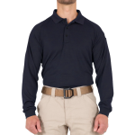 (111503) FIRST TACTICAL MEN'S PREFORMANCE LONG SLEEVE POLOS