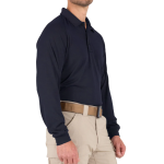 (111503) FIRST TACTICAL MEN'S PREFORMANCE LONG SLEEVE POLOS