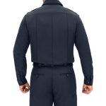 (8600Z) BLAUER L/S ZIPPERED POLYESTER SHIRT CLASS A