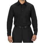 BLAUER LONG SLEEVE POLYESTER ARMORSKIN BASE SHIRT BLACK 2XL (34,35)