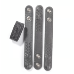 (62) SAFARILAND HIDDEN SNAP BELT KEEPERS (4 PACK) 