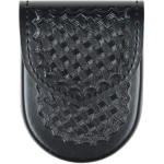 SAFARILAND 90 HANDCUFF POUCH BASKETWEAVE HIDDEN SNAP (FOR CHAIN LINK CUFFS)
