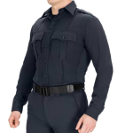 BLAUER L/S POLYESTER SUPERSHIRT NAVY 15.0 X 32/33