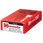HORNADY TAP AR MATCH AMMUNITION 308 WIN  168GR 20RD *LE AGENCY PURCHASE ONLY* *CONTACT FOR DEPARTMENT PRICING*