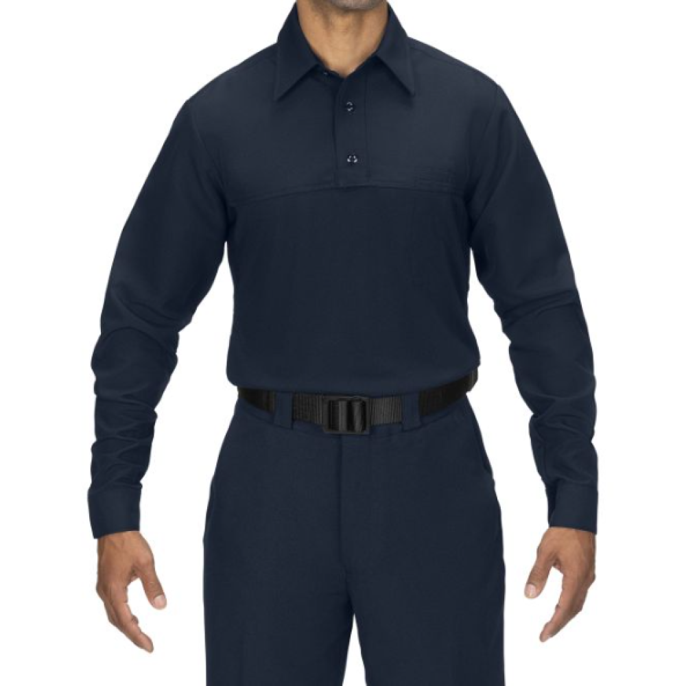 (8371) BLAUER L/S POLYESTER ARMORSKIN BASE SHIRT
