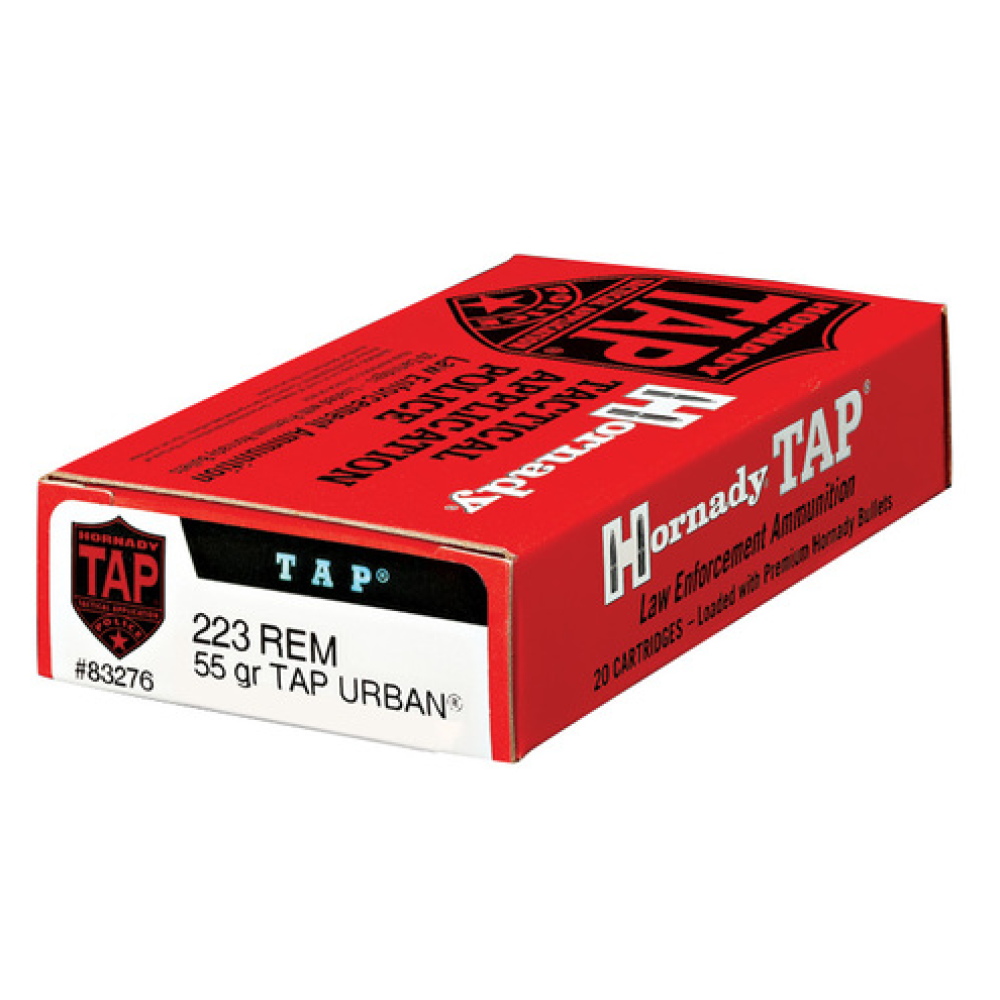 HORNADY TAP URBAN AMMUNITION 223 REM  55GR GMX 20RD *LE AGENCY PURCHASE ONLY* *CONTACT FOR DEPARTMENT PRICING*