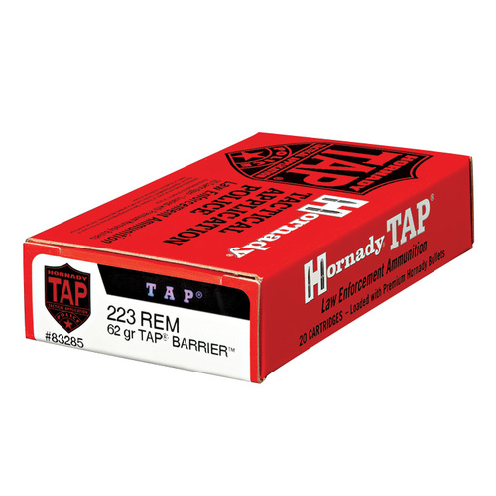 HORNADY TAP BARRIER AMMUNITION 223 REM  62GR GMX 20RD *LE AGENCY PURCHASE ONLY* *CONTACT FOR DEPARTMENT PRICING*