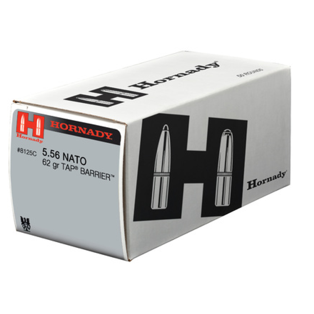 HORNADY TAP BARRIER AMMUNITION 5.56 NATO 62GR GMX 20RD *LE AGENCY PURCHASE ONLY* *CONTACT FOR DEPARTMENT PRICING*