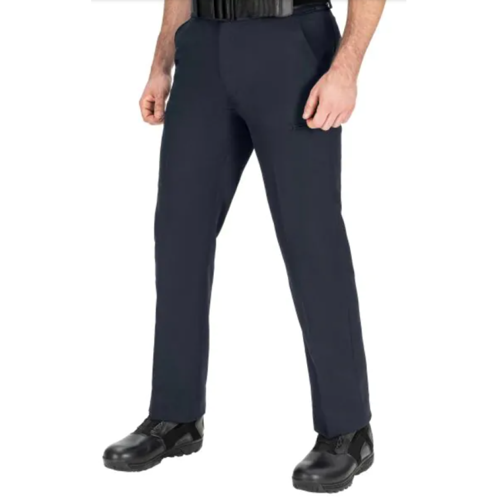 BLAUER MEN'S POLYESTER 6PKT NAVY PANT 32 UNHEMMED