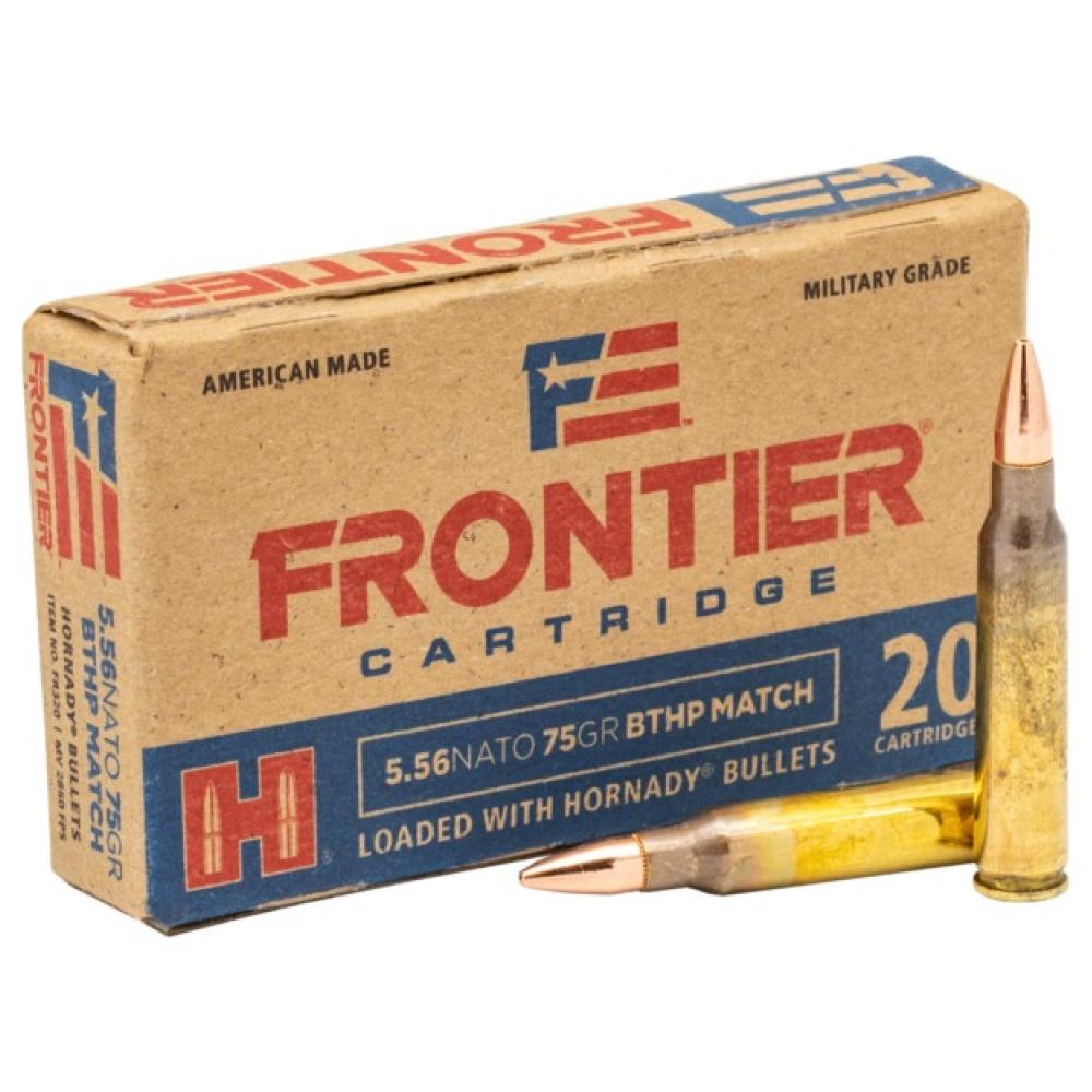 HORNADY FRONTIER AMMUNITION,5.56 55GR 20RND  *LE AGENCY PURCHASE ONLY* *CONTACT FOR DEPARTMENT PRICING*