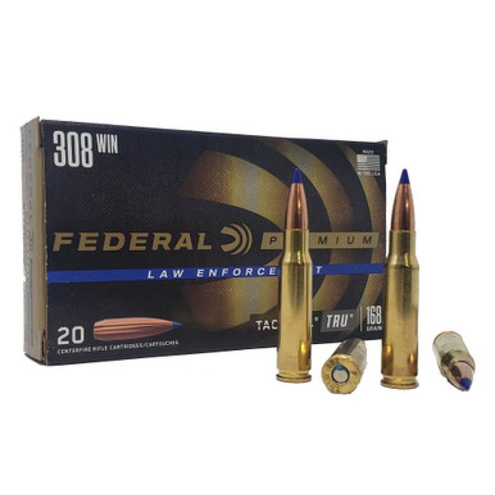FEDERAL LE TRU 308 WIN 168GR TACTICAL TIP 500RNDS  *LE AGENCY PURCHASE ONLY* *CONTACT FOR DEPARTMENT PRICING*