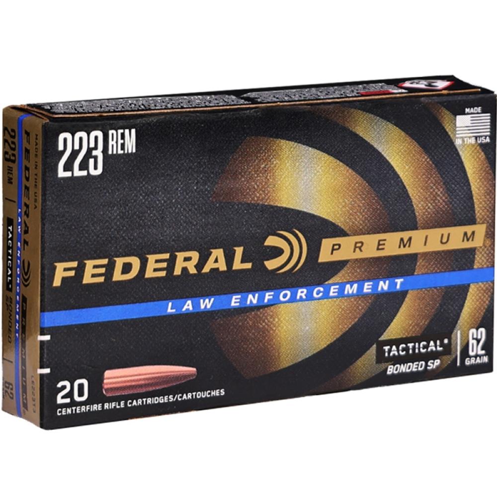 FEDERAL 223 REM 62GR BONDED SP 200RNDS  *LE AGENCY PURCHASE ONLY* *CONTACT FOR DEPARTMENT PRICING*