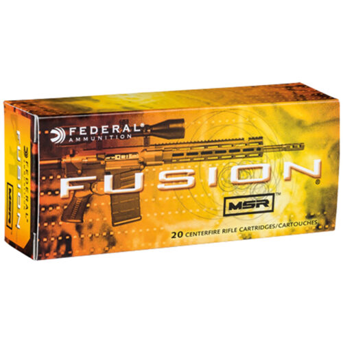 Federal F300BMSR2 Fusion MSR 300 Blackout 150 gr Fusion Soft Point 20 Per Box/ 10 Cs