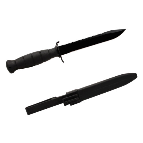 Glock KB17281 Field  7 Fixed Clip Point Plain/Saw Black High Carbon Steel Blade/ Black Textured Trimond Polymer Handle