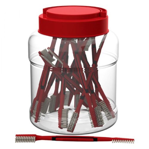 Birchwood Casey NYLBRSH2 Nylon Brushes 25 Pack
