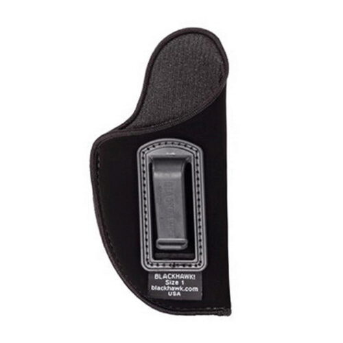 Blackhawk,  IWB, Size 04, Black Suede, Small Autos .22-.25 Cal. Left, Hand